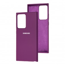 Чехол для Samsung Galaxy Note 20 Ultra (N986) Silicone Full фиолетовый / grape