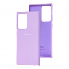 Чехол для Samsung Galaxy Note 20 Ultra (N986) Silicone Full сиреневый / lilac