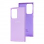Чохол для Samsung Galaxy Note 20 Ultra (N986) Silicone Full бузковий / lilac