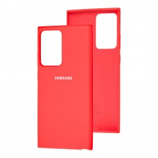 Чехол для Samsung Galaxy Note 20 Ultra (N986) Silicone Full красный
