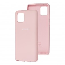 Чехол для Samsung Galaxy Note 10 Lite (N770) Silicone Full розовый / light flamingo