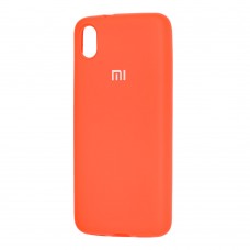 Чохол для Xiaomi Redmi 7A Silicone Full помаранчевий