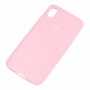 Чохол для Xiaomi Redmi 7A Silicone Full рожевий / light pink