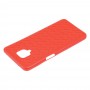 Чохол для Xiaomi Redmi Note 9s / 9 Pro Weaving case червоний
