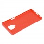 Чехол для Xiaomi Redmi Note 9s / 9 Pro Weaving case красный