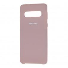 Чехол для Samsung Galaxy S10 (G973) Silky Soft Touch лавандовый