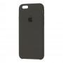 Чехол Silicone для iPhone 6 / 6s case dark olive