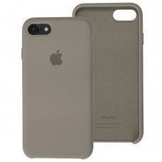 Чохол Silicone для iPhone 7/8/SE20 case pebble