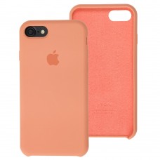 Чехол Silicone для iPhone 7 / 8 / SE20 case begonia red 