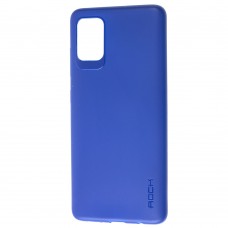Чехол для Samsung Galaxy A51 (A515) Rock soft матовый синий