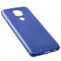 Чехол для Xiaomi Redmi Note 9 Rock soft матовый синий