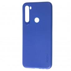 Чехол для Xiaomi Redmi Note 8T Rock soft матовый синий