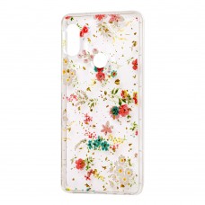 Чехол для Xiaomi Redmi Note 5 Pro Flowers Confetti "полевые цветы"