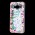 Чехол для Samsung Galaxy J3 2016 (J320) вода светло-розовый "цветы"