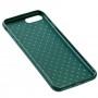 Чохол для iPhone 7 Plus / 8 Plus Weaving case зелений