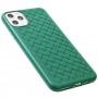 Чохол для iPhone 11 Pro Max Weaving case зелений