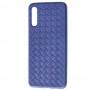 Чехол для Samsung Galaxy A50 / A50s / A30s Weaving case синий