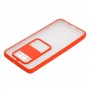 Чохол для Xiaomi Redmi Note 9 LikGus Camshield camera protect червоний
