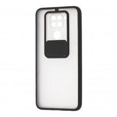Чехол для Xiaomi Redmi Note 9 LikGus Camshield camera protect черный