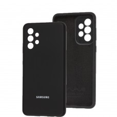 Чехол для Samsung Galaxy A32 (A325) Silicone cover Full camera черный