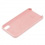 Чохол Silicone для iPhone Xs Max Premium case pink sand