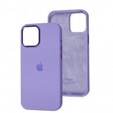 Чохол для iPhone 13 New silicone Metal Buttons elegant purple