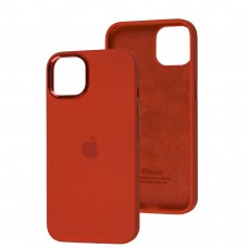 Чохол для iPhone 13 New silicone Metal Buttons red