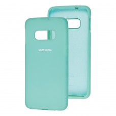 Чехол для Samsung Galaxy S10e (G970) Silicone Full светло-бирюзовый