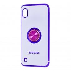 Чохол Samsung Galaxy A10 (A105) SoftRing лавандовий