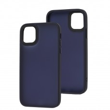 Чехол для iPhone 11 WAVE Matte Colorful dark blue