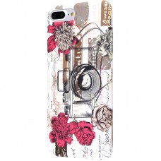 Чехол для iPhone 7 Plus / 8 Plus Vodex фотоапарат и цветы