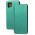 Чехол книжка Premium для Samsung Galaxy A42 (A426) зеленый