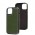 Чохол для iPhone 14 Puloka leather Lux green