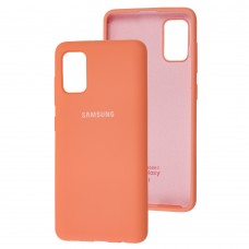 Чехол для Samsung Galaxy A41 (A415) Silicone Full персиковый