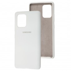 Чехол для Samsung Galaxy S10 Lite (G770) Silicone Full белый