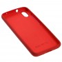 Чехол для Xiaomi Redmi 7A Silicone Full темно-красный