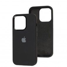 Чехол для iPhone 14 Pro New silicone case black