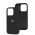Чохол для iPhone 14 Pro New silicone Metal Buttons black