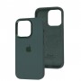 Чохол для iPhone 14 Pro New silicone Metal Buttons pine green