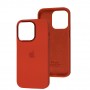 Чохол для iPhone 14 Pro New silicone Metal Buttons red