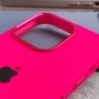 Чохол для iPhone 14 Pro New silicone Metal Buttons red