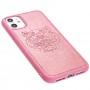 Чохол для iPhone 11 Kenzo leather рожевий