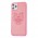 Чехол для iPhone 11 Pro Kenzo leather розовый