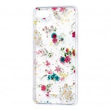 Чохол для Xiaomi Redmi 6A Flowers Confetti "польові квіти"