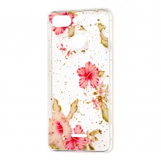 Чохол для Xiaomi Redmi 6 Flowers Confetti "китайська троянда"