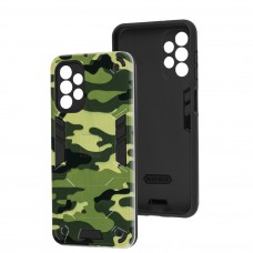 Чехол для Samsung Galaxy A13 4G / A32 5G Military armor camouflage green