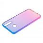 Чехол для Huawei P40 Lite E Gradient Design сине-розовый