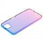 Чехол для Huawei P40 Lite Gradient Design сине-розовый