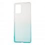 Чехол для Samsung Galaxy S10 Lite (G770) Gradient Design бело-бирюзовый