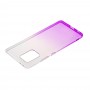 Чехол для Samsung Galaxy S10 Lite (G770) Gradient Design бело-фиолетовый